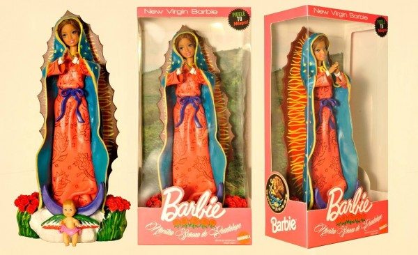 Argentine Artists Cause Stir with Virgen de Guadalupe Barbie, Jesus Christ Ken on a Crucifix and