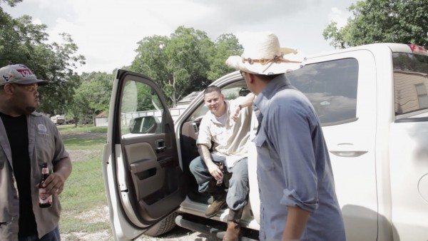 From left to right: Characters Octavian Ceasar (Kobie Washington), Oscar Rios (Omar Garza) and Bobby Rios (Jeremiah Ocañas)