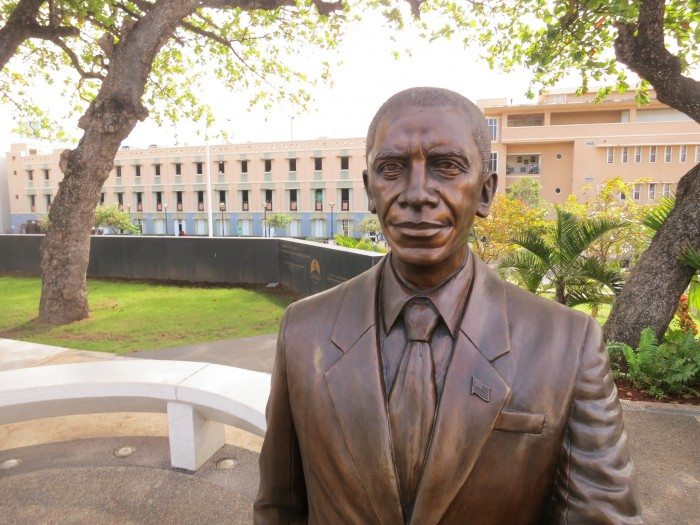 Statue of Pres. Barack Obama in San Juan, Puerto Rico (Paul Sableman/Flickr)